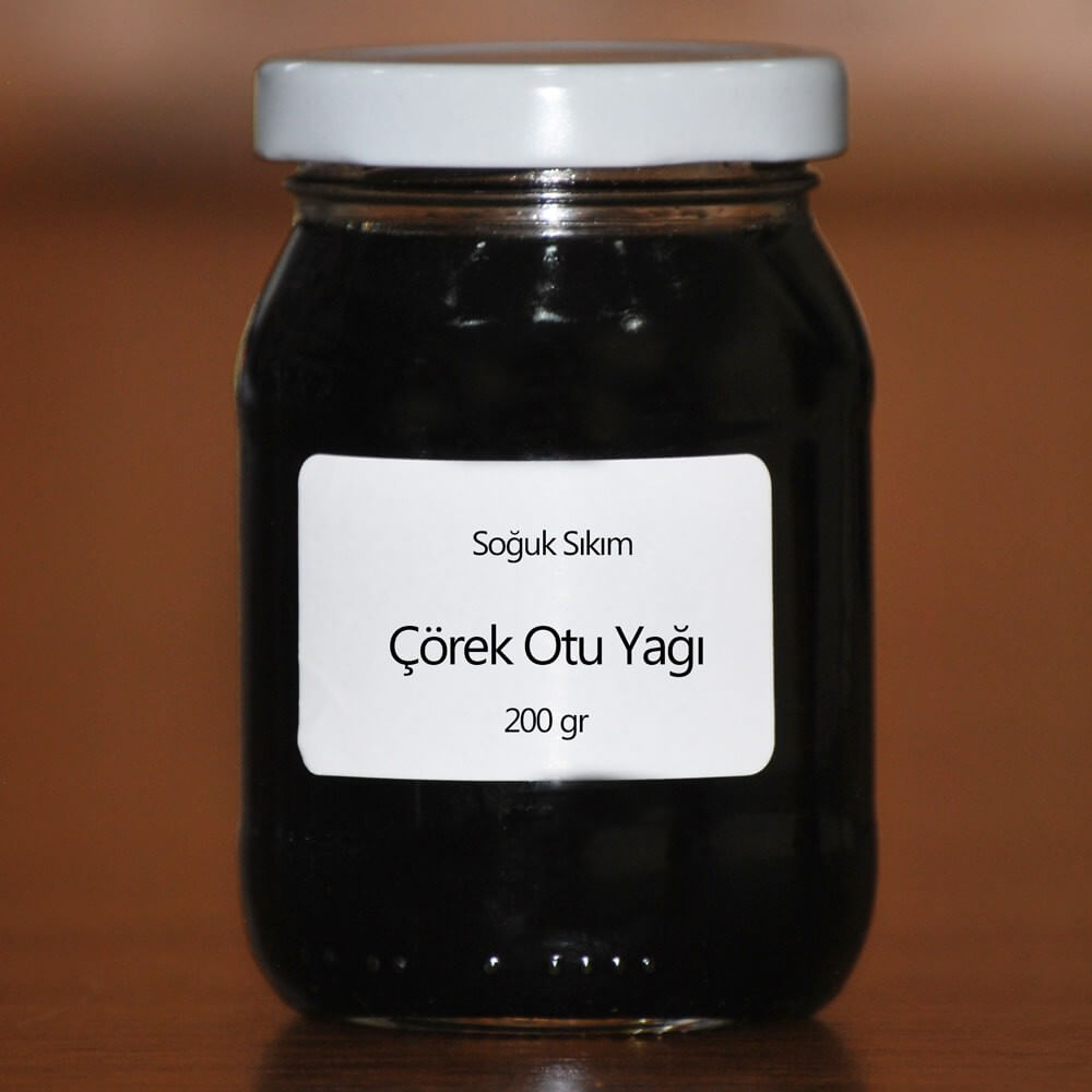 Çörekotu Yağı (Soğuk Sıkım) 200 Ml