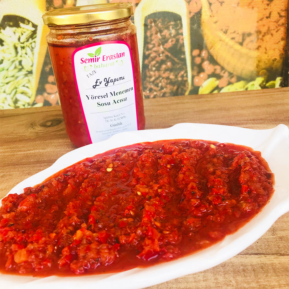 Yöresel Menemen Sosu Acısız 350 Gr