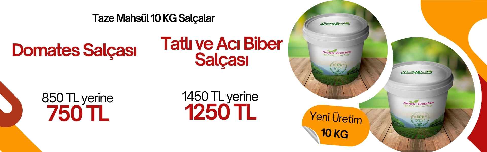 Domates Salçası 10 Kg ( Kova )