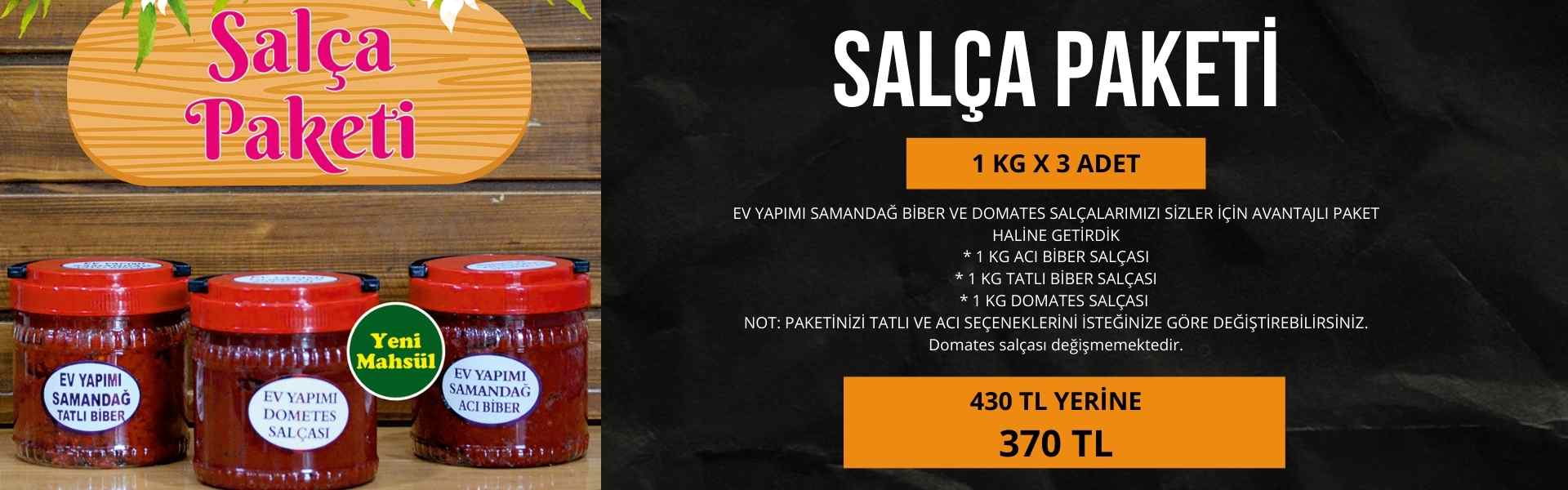 Salça Paketi 1 KG